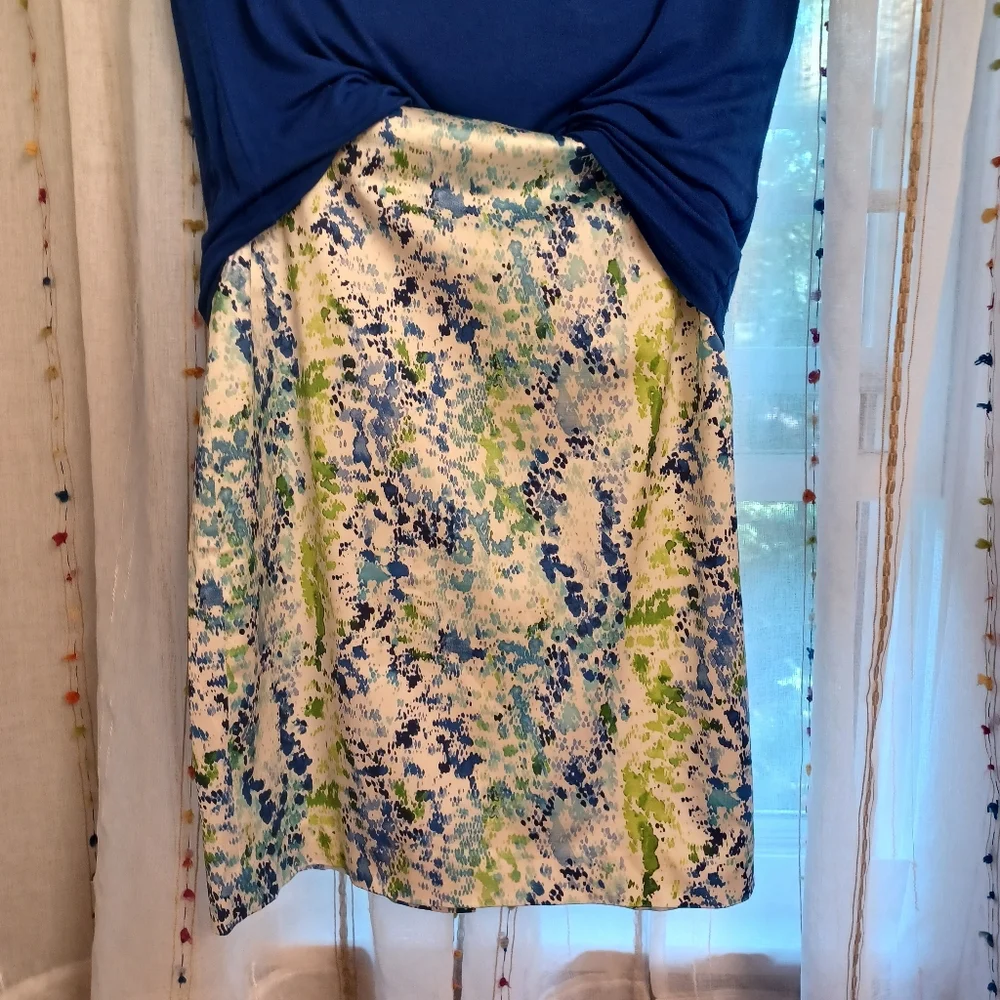 ANN TAYLOR WOMEN'S SKIRT Multi-colored Lined Skirt Size 10 SKIRT ONLY!